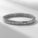 Bracelet male "steel" ovala, color silver