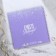 Book of wishes for the wedding "Violet with sparkles", on the spring.