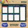 Lesson schedule "School Time" A3