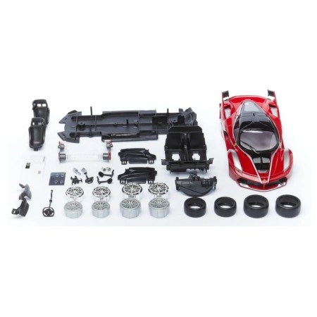 MASTO DIE-CAST Ferrari FXX K machine with a screwdriver, 1:24, red color with print-9