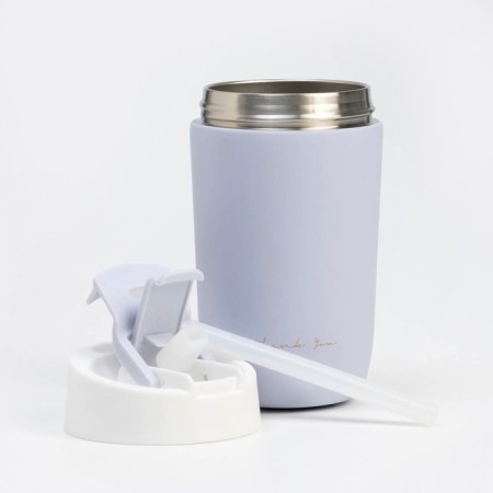 Thermal circle, 500 ml, School than you, retains heat 6 hours, purple-1