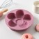 Baking form "Flower", 23 × 23 × 4.5 cm, lilac color