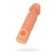 Kokos nozzle is realistic with additional stimulation, TPE, bodily, 15.6 cm, l