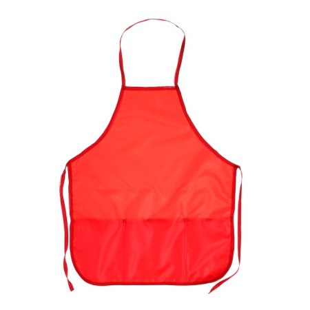 Apron for labor + sleevens, 490 x 390/250 x 160 mm, size S (height 116-146), calligrata, "standard", red-5