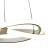 Suspended chandelier Mantra Infinity, LED, 2500LM, 2800K, 300 mm, white color