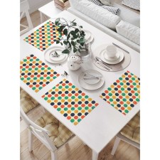 Set of napkins for setting the table 