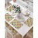 Set of napkins for setting the table "Color combination with circles", rectangular, size 32x46 cm, 4 pcs