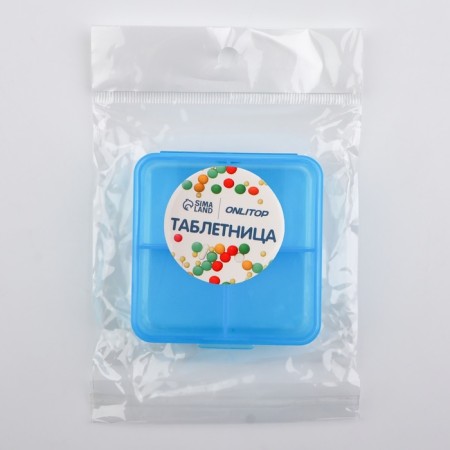 Tabplenik 4 Seektz 6.5*6.5*2.5cm square Blue bag NACL OT-3