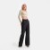 Women's straight pants MIST R.48, black