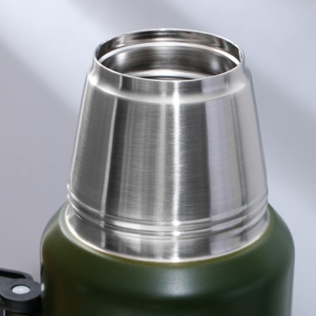Thermos "conquer", 1.2 l, green, retains heat of 16-18 hours-4