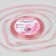 Satin tape, 6 mm × 23 ± 1 m, pearl pink color No. 135