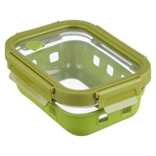 Container for baking, storage and carrying of products in the Smart Solutions cover, green color, 640 ml