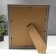 Photo frame plastic 20x25 cm "Valentine" Golden with a gold drawing 28x23 cm