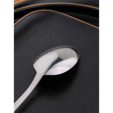 A dessert spoon made of stainless steel "Middleton", length 17.2 cm, thickness 2.5 mm, silver color-3