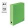 Archive folder on gum Calligrata, microhofrocard, 75 mm, up to 700 l, green