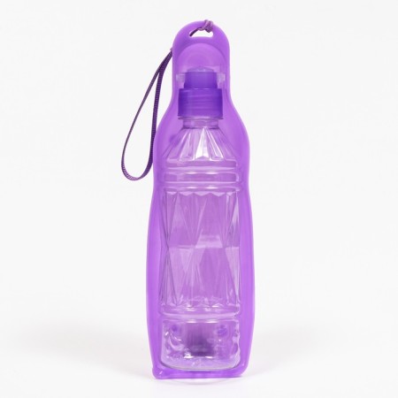 Walking auto -pound with a curly bottle, 450 ml, purple