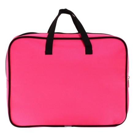 Folder with handles textile A4, 360 x 290 x 70 mm, Erich Krause Neon Pink, neon/pink, 54670-2