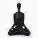 Figure Polystone "YOG" 15.5 x 12 x 24 cm