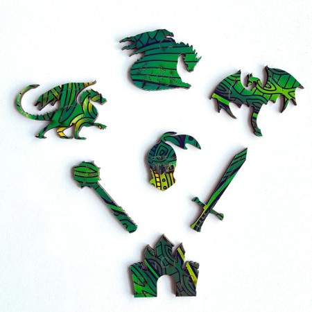 Figure puzzle "Dragon"-2