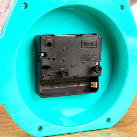 Clock - children's an alarm clock, with a suspension, a discrete move, d -9 cm, 14.5 x 4 x 16 cm, aa-2