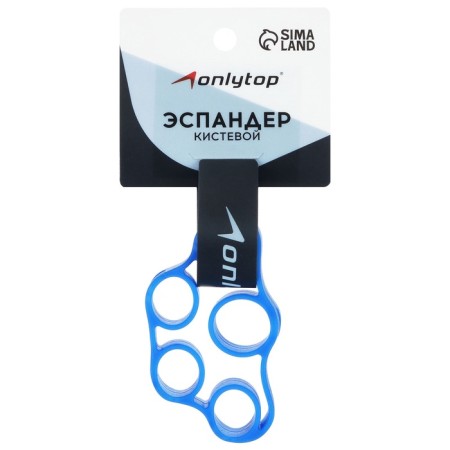 Эспандер для пальцев ONLYTOP, 4 кг, цвета МИКС-3