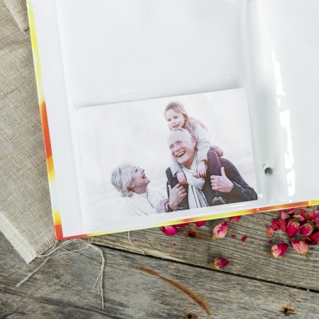 Photo album for 200 photos 10x15 cm "roses" mix-2