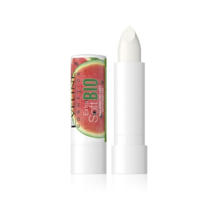 Lip balm Eveline Extra Soft Bio Watermelon, restoring, softening, 4.5 g