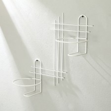 Suspension for Kashpo, wall, D = 16 cm, white, 