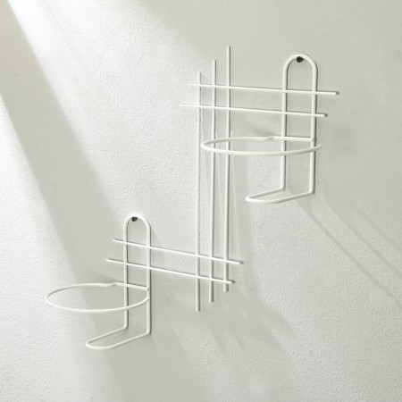 Suspension for Kashpo, wall, D = 16 cm, white, "Direct-2"