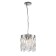 Suspended Indigo, 12029/2p Chrome. 2x40W, E14, 200x200x360/1160 mm, transparent color