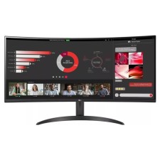 Монитор LG 34" 34WR50QC-B черный VA LED 21:9 HDMI матовая 300cd 178гр/178гр 3440x1440 100Hz   103389