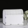 Wedding bank 25.5x16x19 cm, white with gold, not assembled