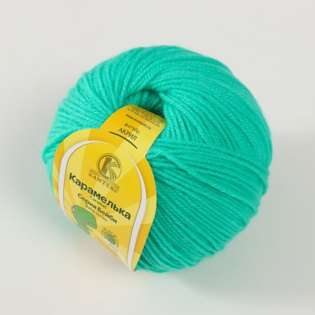 Yarn "caramel" 100% acrylic 175m/50g (079 bright)-1