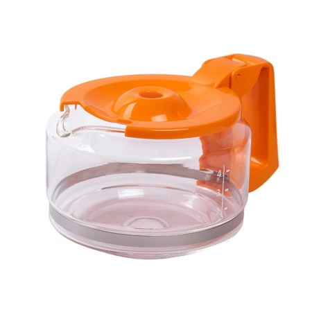 Oursson CM0400G/OR Coffee machine, drop, 900 watts, 600 ml, auto shutdown, orange-4