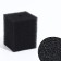 Rectangular sponge for filter No. 7, reticulated 30 ppi, 8 x 8 x 10 cm, black