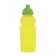 Bicycle bottle, 400 ml, with a drinker, 18 x 6.2 x 6.2 cm, yellow
