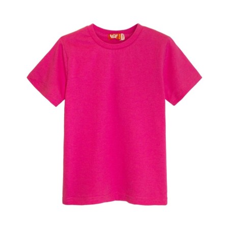 Children's T -shirt, height 122 cm, pink color-3
