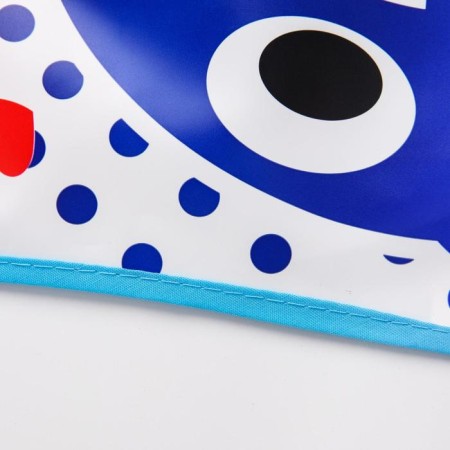 Blory for feeding waterproof on Velcro, for a boy, with a pocket, mix-7