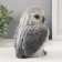 Piggy bank "owl" height 14.5 cm, width 10.5 cm, length 10.5 cm