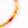 Beads made of natural stone "Yellow agate" set of 90 pcs., Size 1 pc. - 4 mm