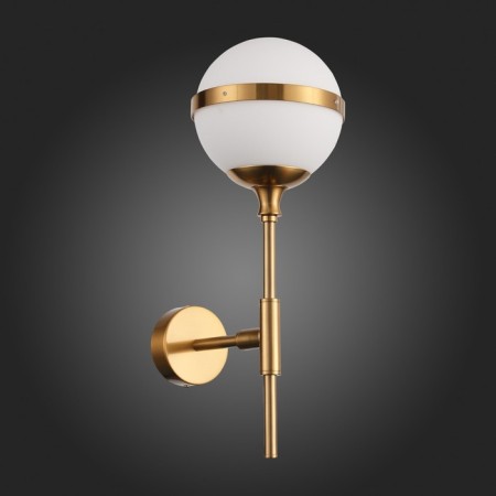 Wall lamp ST LUCE. SL1157.301.01. Arbe. 1x40 W, E14, 18.3x51 cm, bronze color-5