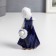 Souvenir Ceramics "Baby in Blue" 11x2.7x6 cm