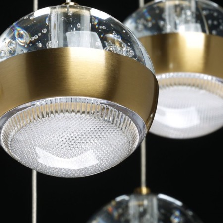 Chandelier "Capelia", size 65x295x65 cm, 90W 15XLED SMD Board IP 20-6