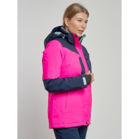 Ski jacket women's winter, size 46, pink color-1