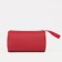 Cosmetic bag with lightning, red color