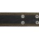 Leather collar on synthetic winterizer, dimensionless, 83 x 4.5 cm, Osh 20-71 cm, black
