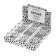 Eraser Artgraphix, rectangular, in a cardboard holder, white, mix