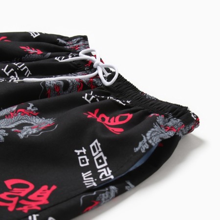 Male bathing cowards kaftan "Dragon", size 56-5