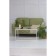 Table Journal loft with chipboard, 941x488x488, white Muar/oak sonoma