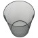 Metallic paper basket, 9 liters, Brauberg germanium, black